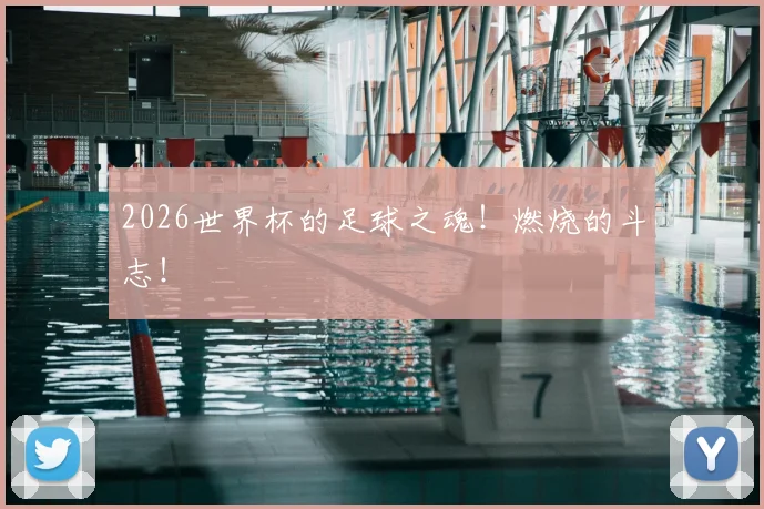 2026世界杯的足球之魂!燃烧的斗志!